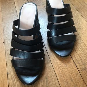 Loeffler Randall Finley mule size 8, black